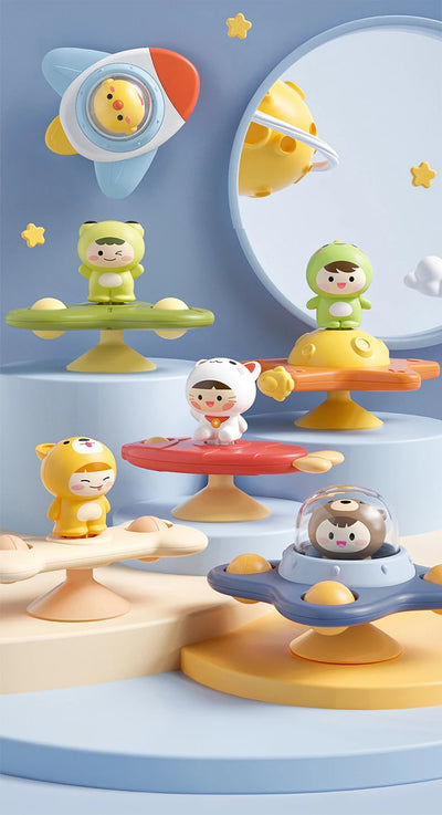 Montessori Toys for Toddlers Games Sensory Toy Funny Suction Cup Spinner Early Education Table Game Babies Aesthetic Baby Stuff
