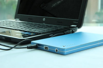 Portable Power Bank with LED Display, 2 Output Ports, Suitable for Laptops and Mobile Phones, Can Be Used As A Backup Charger