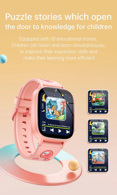 2025 New Kids Toy Game Watch HD Touch Screen Camera 26 Games Sleep Monitoring Alarm Clock Calculator Birthday Gift Boy Girl