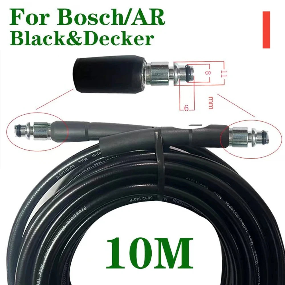 Pressure Washer Spray Gun Car Washer Jet Water Gun Nozzle for AR Blue Clean Black Decker Bosch Michelin Makita Pressure Washer