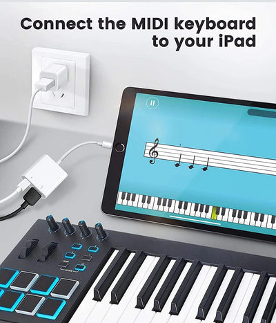 OTG Adapter For iPhone 14 13 12 11 Pro Max XR 8 Plus Lightning To USB Cable 3.0 Converter For Mouse Keyboard Camera Card Reader