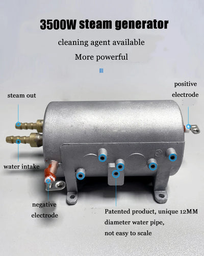 Professional portable uphplstery steam pressure washer 110V/220V steam cleaner for cars house kitchen air conditioner