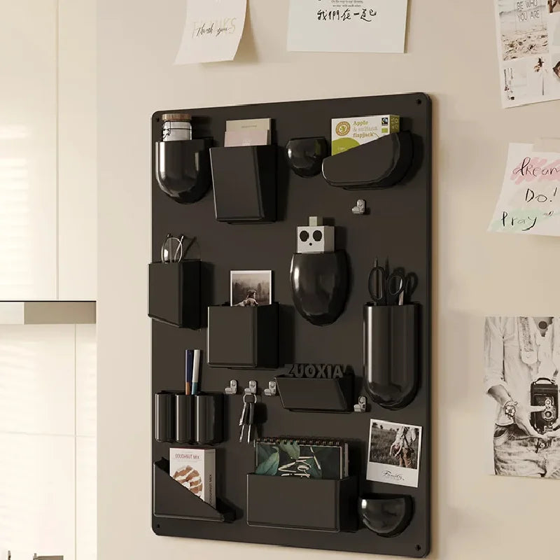 Wall Holder Offices Kitchen Organizer Desktop Wall Storage