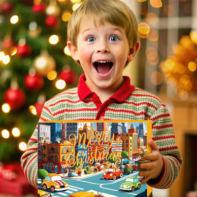 Toy Cars Advent Calendar 2025 Xmas Countdown Calendar Cute Toys Christmas Ornaments Christmas Tree Ornaments Christmas Gifts