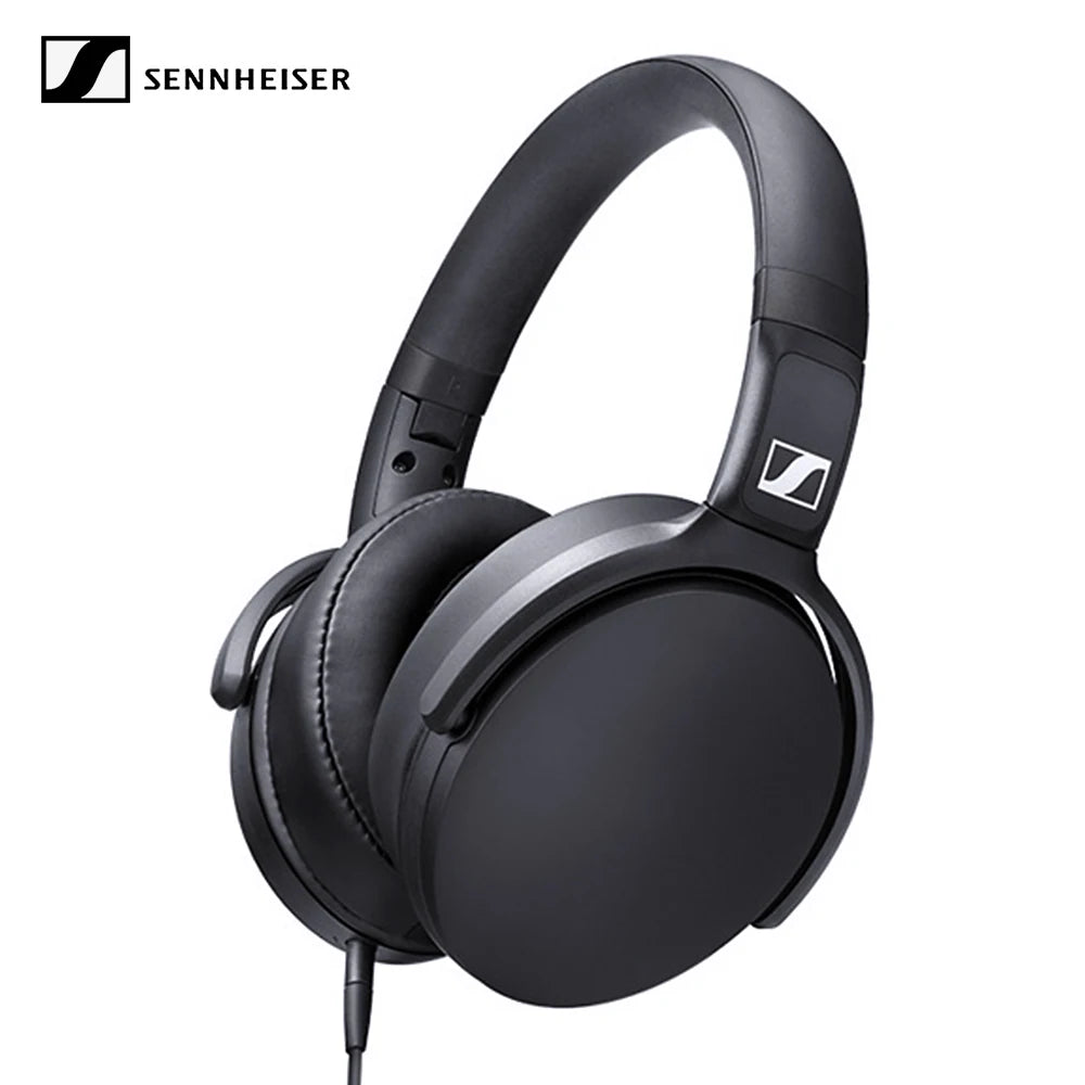 Sennheiser HD 400S Wired Professional Studio Headphones With Microphone Over Ear HiFi Monitor Music Headset Earphone