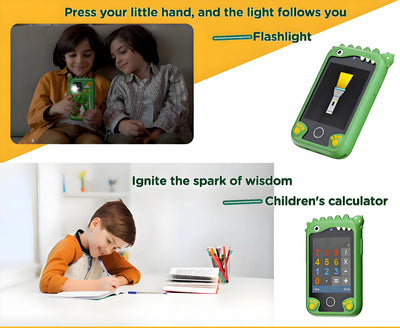 Kids Smart Educational Toys Musci Player Learning Selfie Toddler Phone Games for Children Age 3-12 Best Christmas Birthday Gifts
