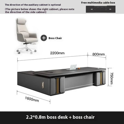 Bedroom Luxury Modern Boss Office Desk