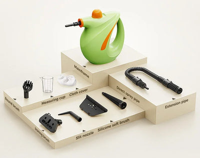 NEW Pressurized Handheld Steam Cleaner for Home, Portable Multi-purpose Deep Multi-surface Cleaning Steamer Machine