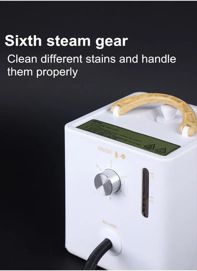 2600W Steam Cleaner for Home Steamer, Steam High Pressure Cleaner, Air Conditioner Cleaning Machine with Brush Head for Kitchen