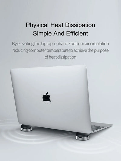 Laptop Stand Magnetic Portable Cooling Pad For MacBook Cool Ball Heat Dissipation Skidproof Pad Cooler Stand for Hagibis