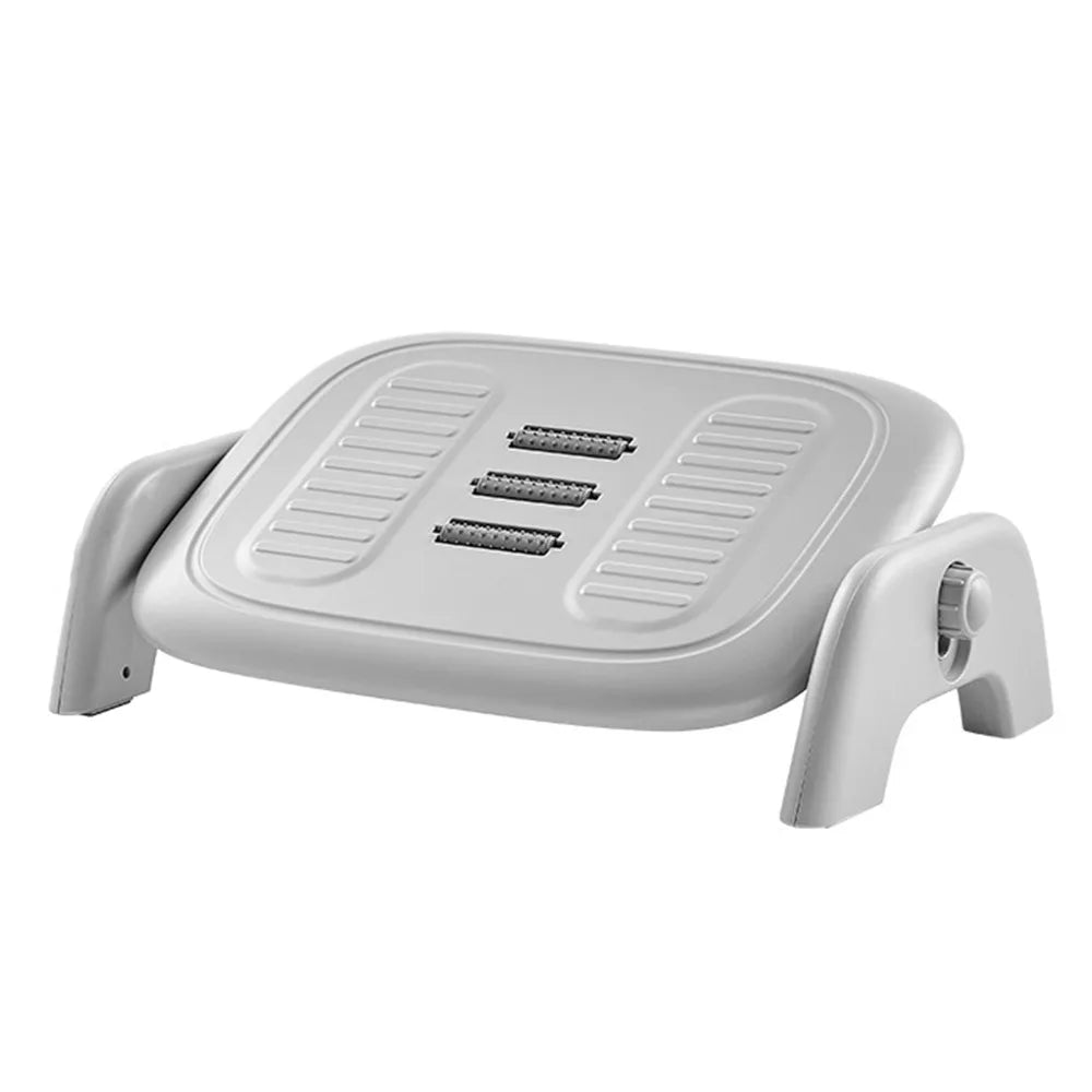 Ergonomic Massage Footstool Durable Adjustable Height Under Desk