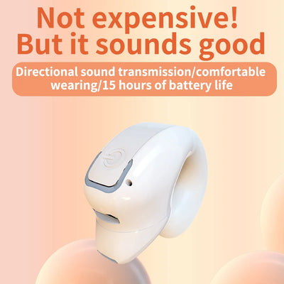 Ear clip earphones, Bluetooth wireless earphone