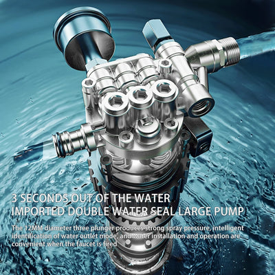 Cordless Pressure Washer Household Portable Car Wash Highpressure Water Gun Turbocharged High-power Electric Car Washing Machine