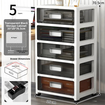 Desktop Organizer Box Ders Office Workstation File Cabinet