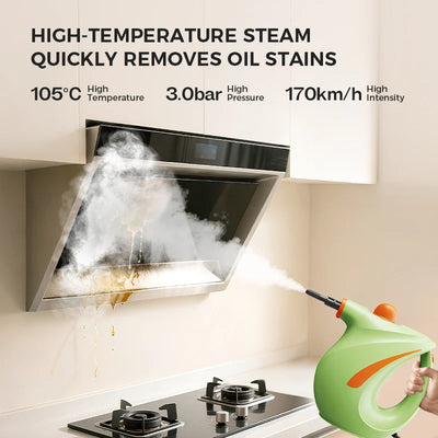 Pressurized Handheld Steam Cleaner for Home - Portable Multi-purpose High Pressure Deep Multi-surface Cleaning Steamer Machine