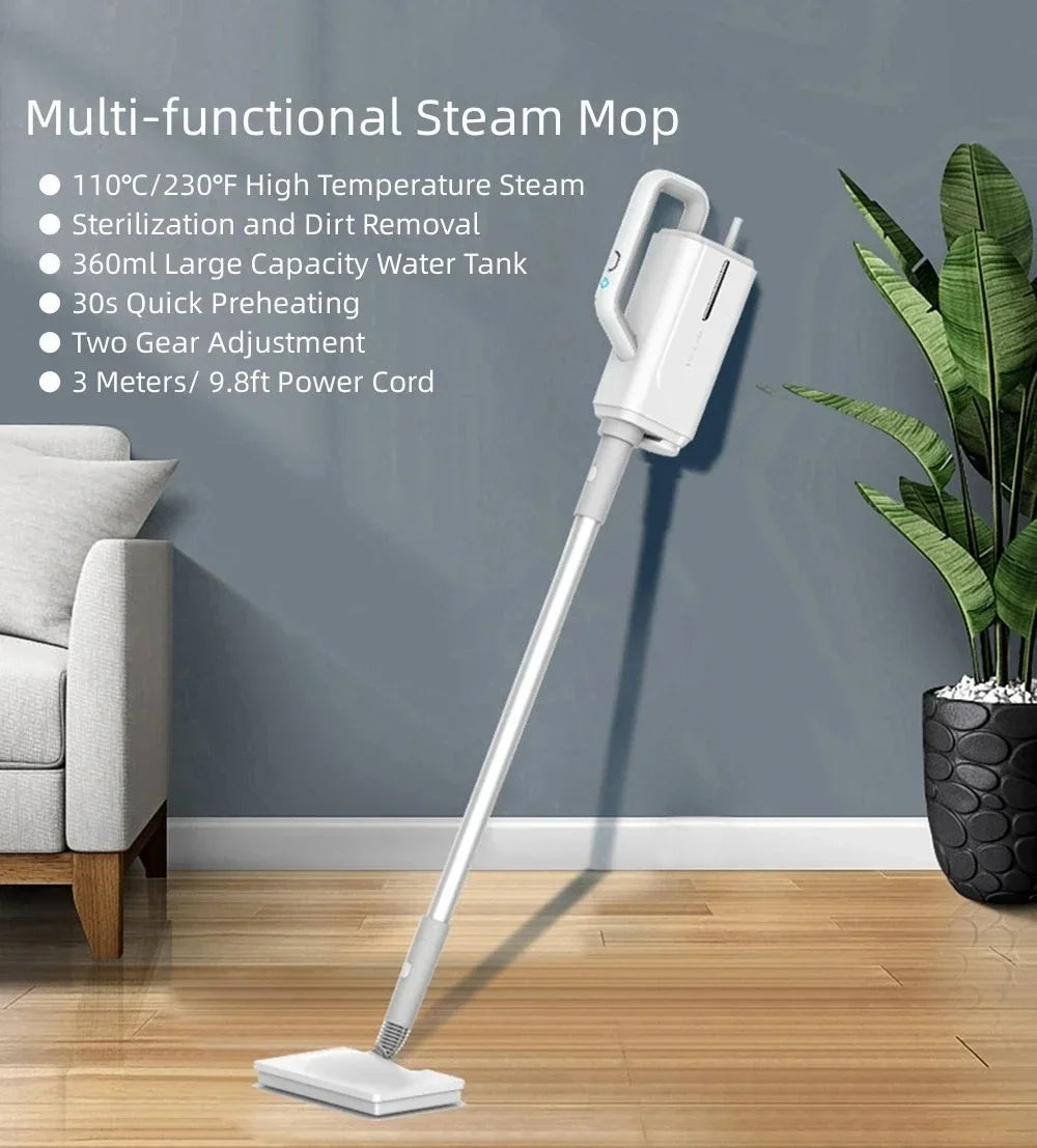 Steam Mop Cleaner for Home, High Temperature Steam Cleaner Air Conditioning Kitchen Cleaning Machine Steam Mop for All Floors