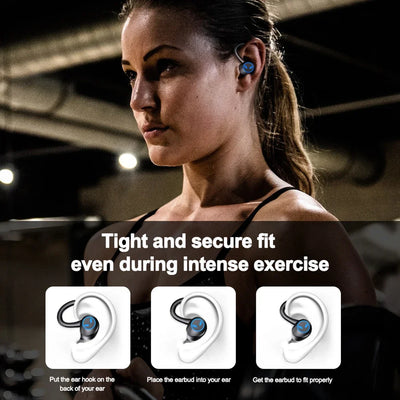 Q25 Wireless Headphone Sport Bluetooth 5.1 Headphones HiFi 9D Bass Stereo Earphone Headset with Microphone for iPhone Workout