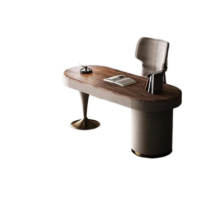 Modern European Floor Standing Office Desk Luxury Design Escritorios De Ordenador Upgrade Your Home Office Aesthetic Furniture