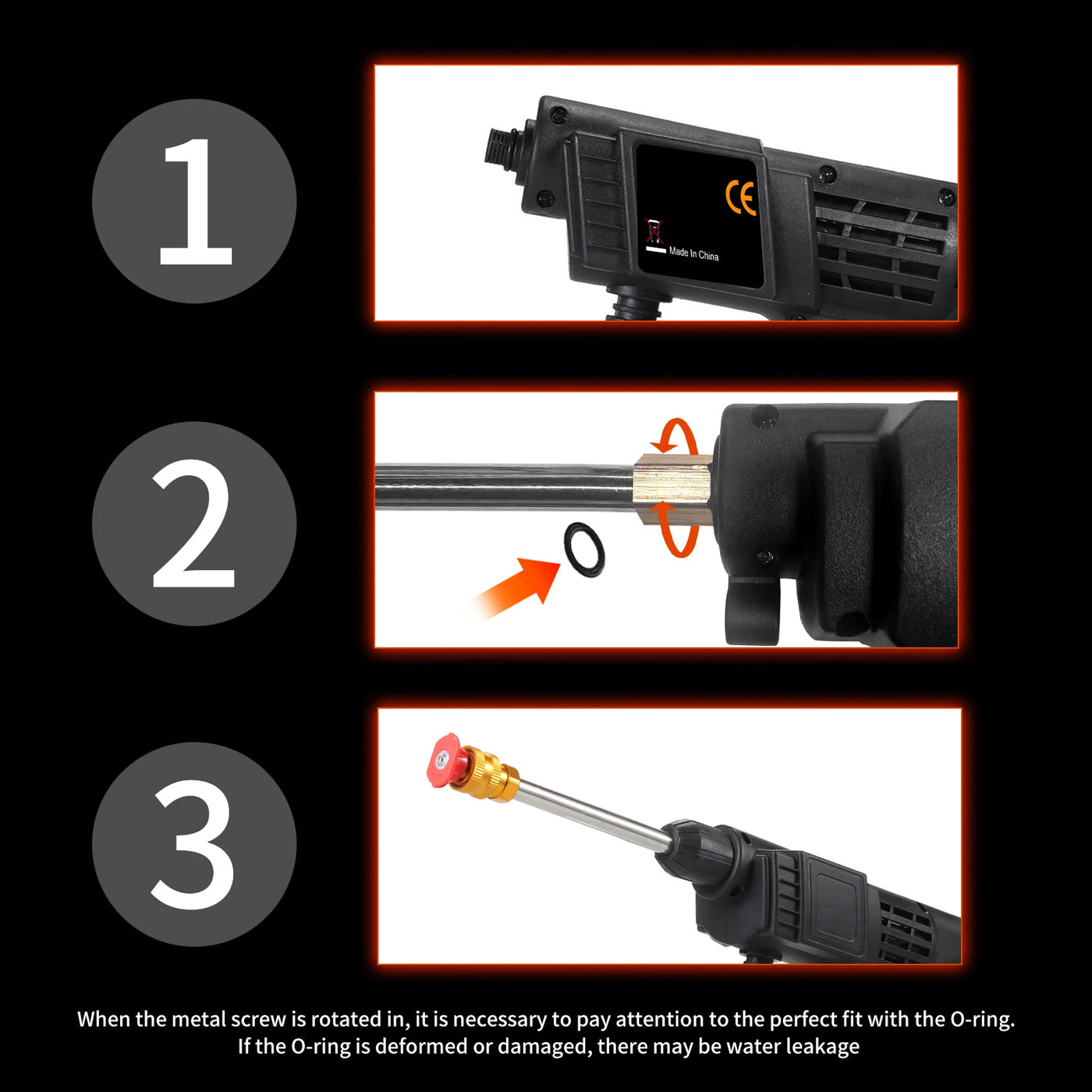 150PSI Portable Pressure 21V 8000mAh Rechargeable Battery Electric Pressure Washer for Washing Cars Cordless Pressure Washer