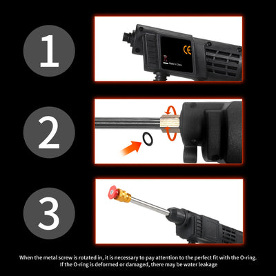 150PSI Portable Pressure 21V 8000mAh Rechargeable Battery Electric Pressure Washer for Washing Cars Cordless Pressure Washer