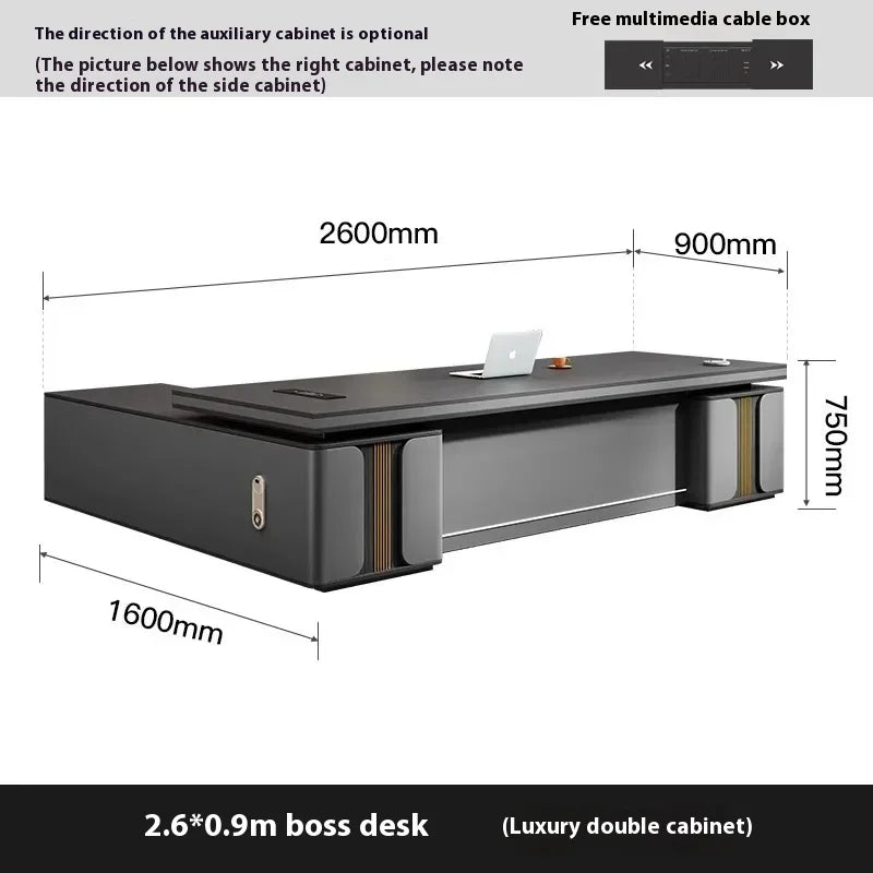 Bedroom Luxury Modern Boss Office Desk