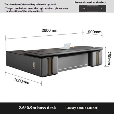 Bedroom Luxury Modern Boss Office Desk