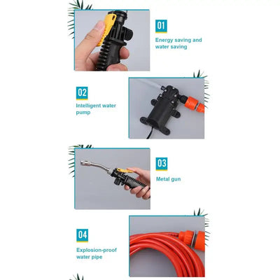 Portable Pressure Washer Electric Pressure Washer Tools & Home Improvement for Shower Outdoor Road Conditioner Evaporator
