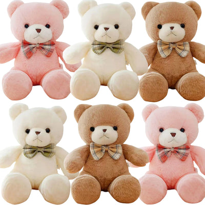 3-9Pcs Teddy Bears Bulk Stuffed Animals Cute Small Teddy Bear Plush Toys Little Stuffed Bear for Kids on Centerpiece 12 Inches