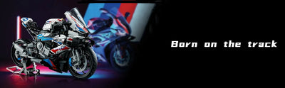2025 Motorcycle Building Blocks Toy Set Realistic Motorcycle Model Assembly Educational Gift for Kids Boys Adults Creative Decor