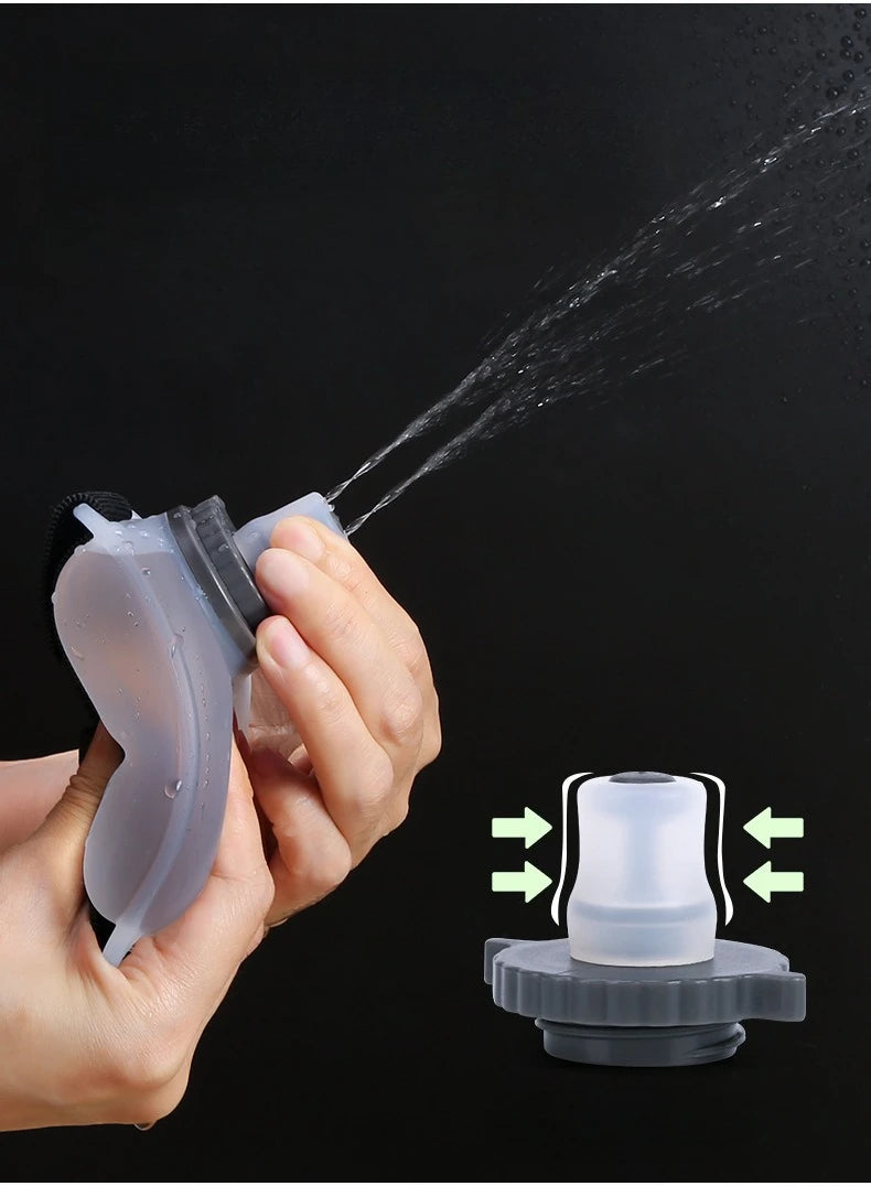 200ml Running Water Bottle – Wrist-Mounted Hydration for Gym, Cycling & Marathon