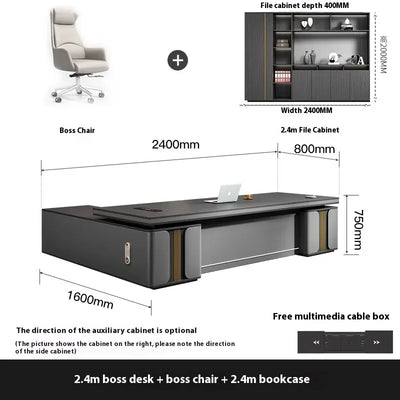 Bedroom Luxury Modern Boss Office Desk