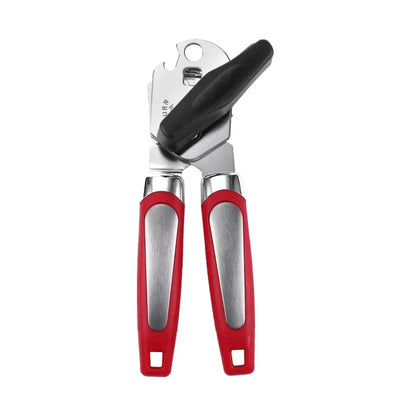 Easy Can Opener Safety Stainless Steel Manual Professional Effortless Openers with Turn Knob Household Kitchen Useful Tools