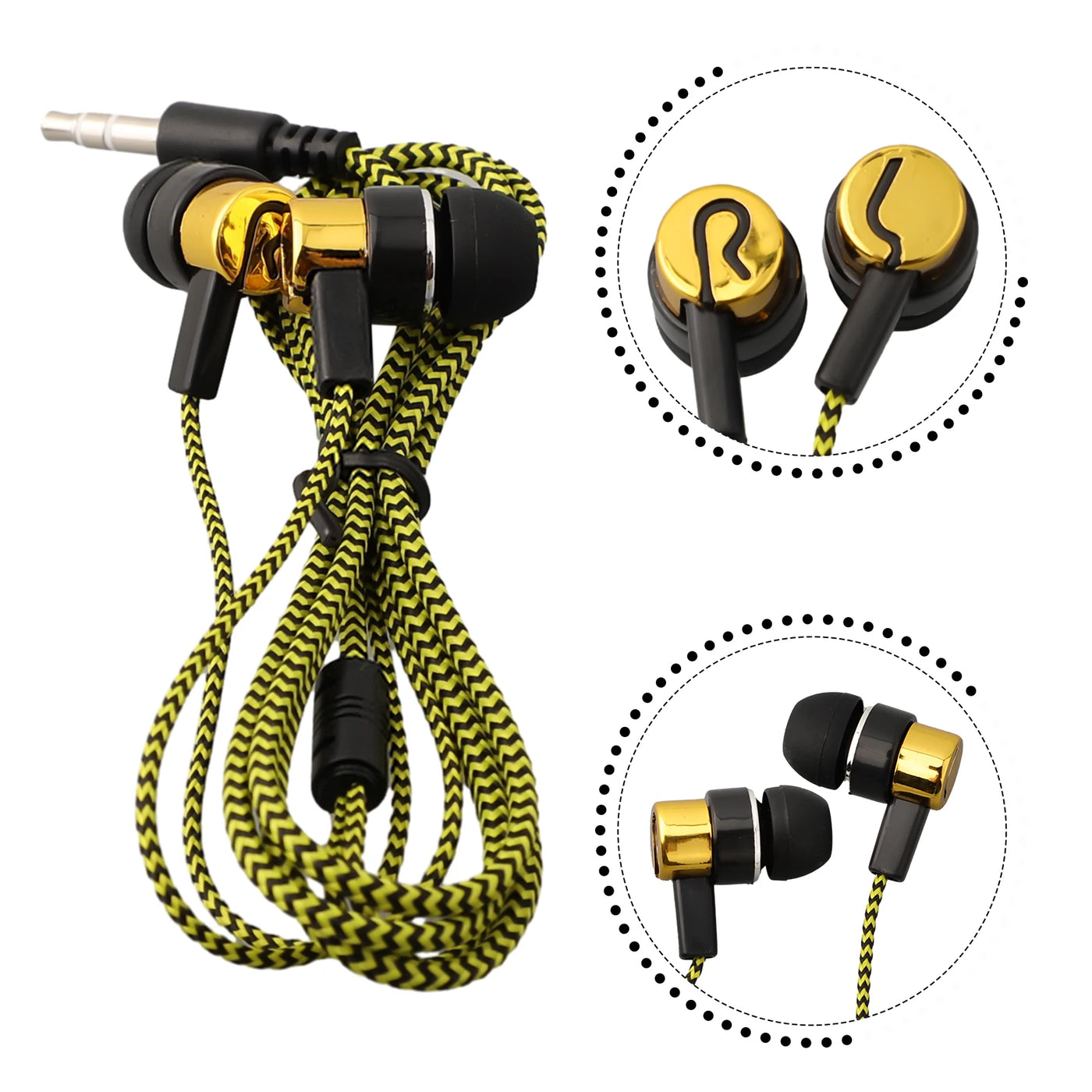 3.5mm In-Ear Wired Headphone 2 Basic Box Bass