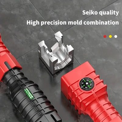 24/18/8 Multifunction Faucet and Sink Installer Tool Faucet Wrench Tool Plumbing Tool Water Pipe Spanner for Kitchen Bathroom