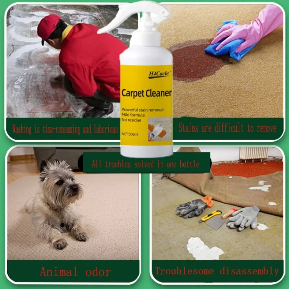 Fabric Carpet Sofa Cleaner Dry Cleaning Decontamination Household Free Washing Cloth Artifact Cleaning Mattress Wall Covering