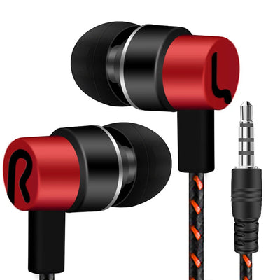 3.5mm In-Ear Wired Headphone 2 Basic Box Bass