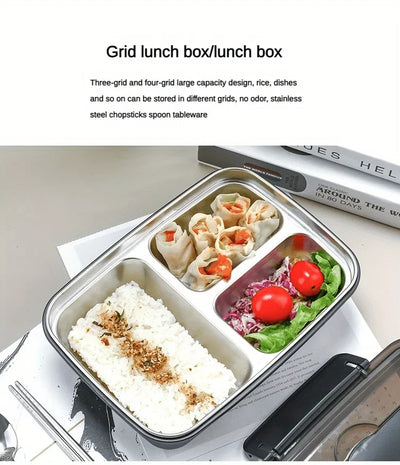 Easy-Clean Bento Container For Students & Office Workers
