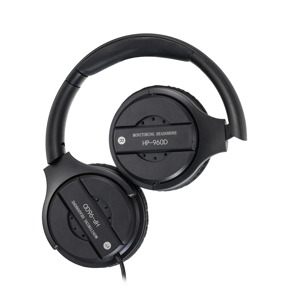 Wired Professional Studio headphone DJ Headphones With Microphone Over Ear HiFi Monitor Music Headset Earphone For Phone PC