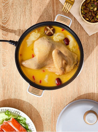 Easy 20cm Micro Pressure Cooker 2 L Non Stick Pressure Cooking Pot Quick Heating Anti-overflow Soup Stew Pot Household