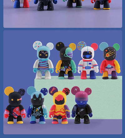 2025 Bear Starry Skys Series Blind Box Toy Anime Doll Kawaii Model Mysterious Box Cute Accessories Decoration Birthday Gifts Toy