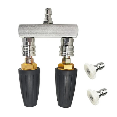 WCS-Power Pressure Washer Dual Power Washer Nozzle Tip High Pressure Washer Accessories