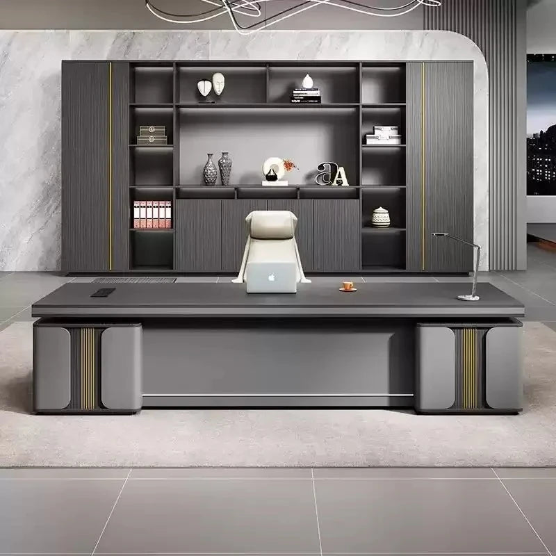 Bedroom Luxury Modern Boss Office Desk