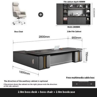 Bedroom Luxury Modern Boss Office Desk