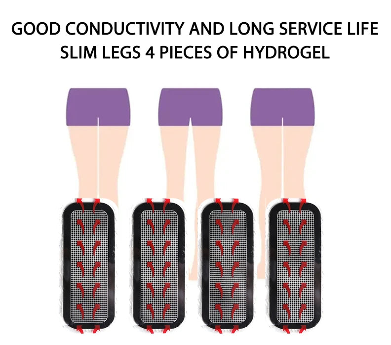 Hydrogel Fitness Pads - Replacement Gel Stickers for Ab Trainers