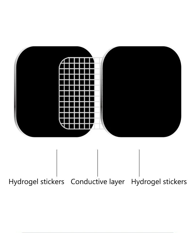 Hydrogel Fitness Pads - Replacement Gel Stickers for Ab Trainers