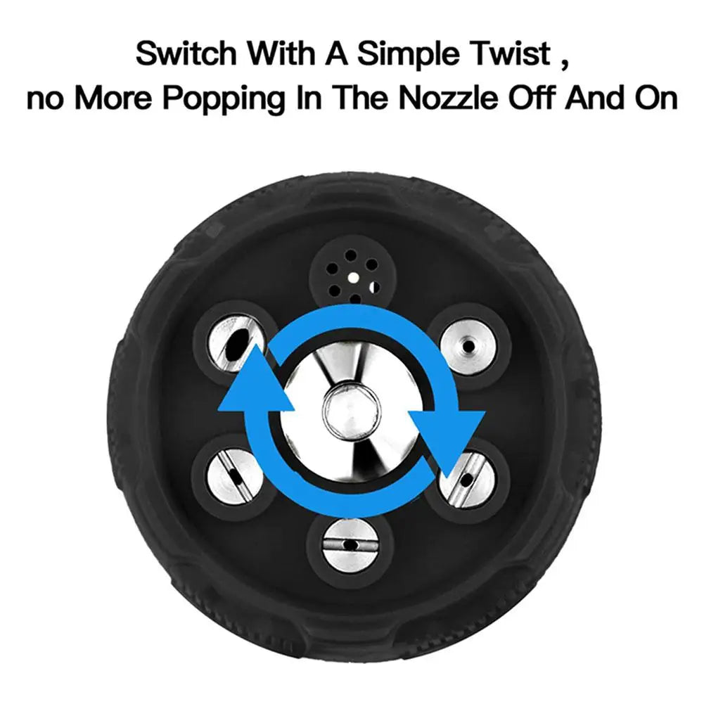 Pressure Washer Nozzle 6in1 Universal 4000Psi High Pressure Washer Spray Nozzle Garden Cleaning Pressure Jet Connect Spray Head