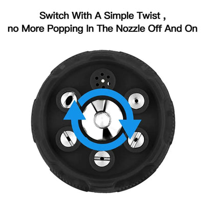 Pressure Washer Nozzle 6in1 Universal 4000Psi High Pressure Washer Spray Nozzle Garden Cleaning Pressure Jet Connect Spray Head