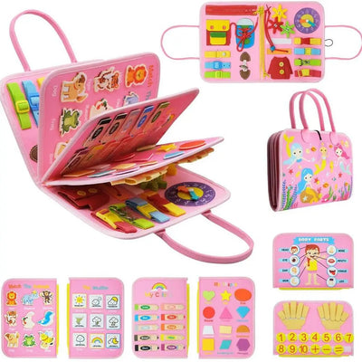 Activity Board Travel Sensory Board Toys Learning Activity Sensory Board For Kids Over 1 Year Old Preschool Learning Fine Motor