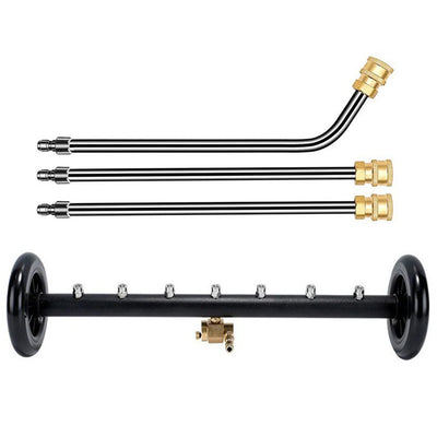 22 Inch Pressure Washer 1/4 Quick Connector Water Broom Under Car Chassis Floor Wash 4000 PSI Car Chassis High Pressure Washer