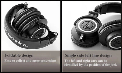 Audio-Technica ATH-M50x Professional Studio Monitor Headphones
